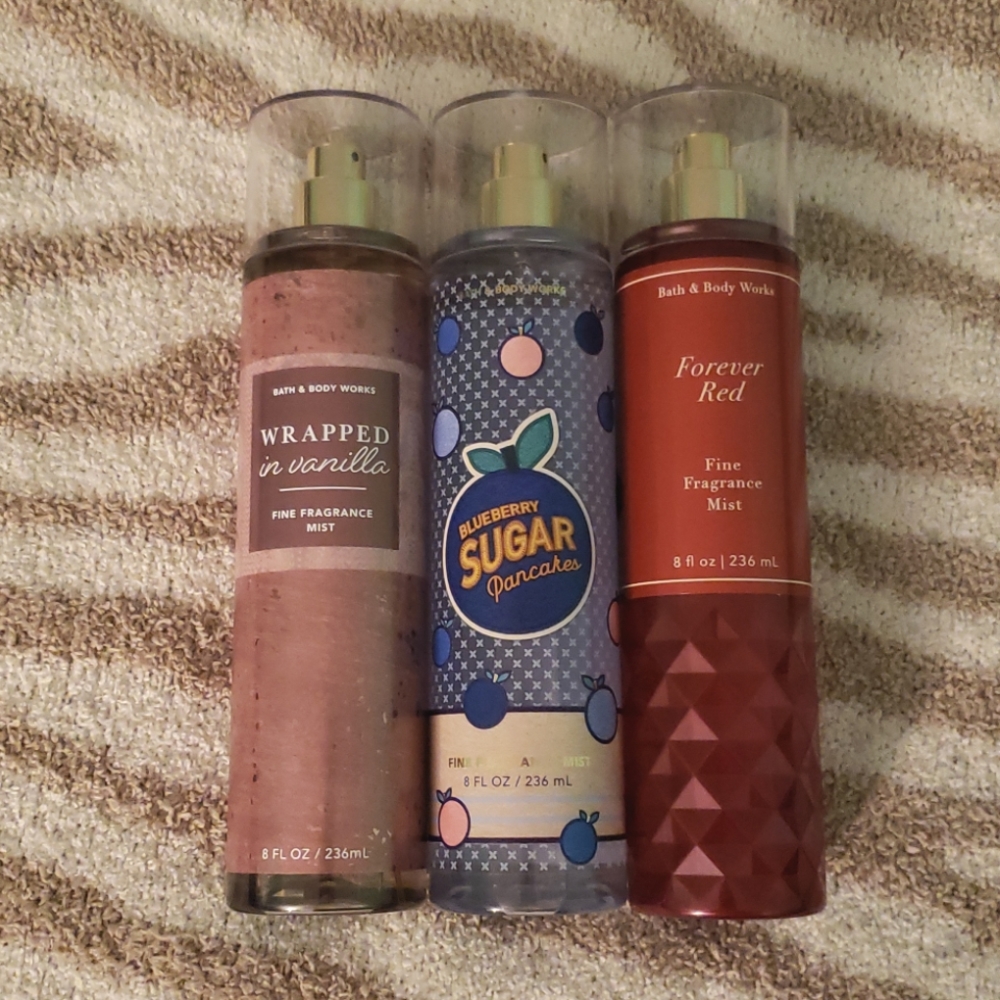 Bath and Body Works Fragrance Mist Bundle